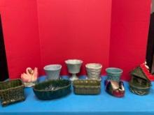 McCoy, Upco, Cookson?s and more vintage planters