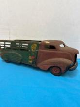 antique Wyandotte 1930s toy truck squirt advertising