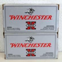 2 Full Boxes Winchester Super X .22 Hornet 45 gr. SP Cartridges Ammunition...