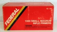 Full Brick (1,000) Federal No. 205 Small Magnum Rifle Primers for Reloading...