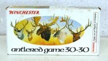 Full Box Winchester Commemorative Antlered Game .30-30 170 gr. Cartridges Ammunition...