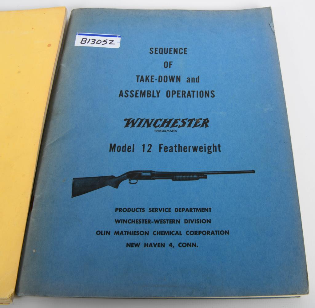 (3) Collectible Winchester Assembly operations