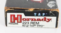 40 Rounds of .223 Ammo 20 are Hornady TAP FPD