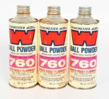 3 Lbs Of Winchester Western 760 Ball Gun Powder