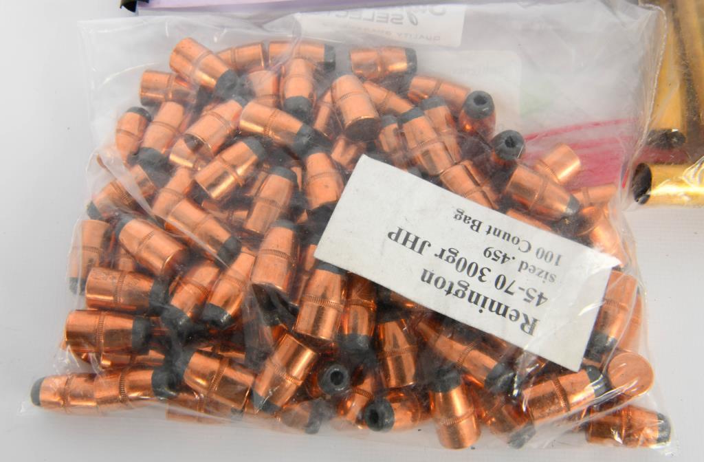 Remington 45-70 300 gr JHP Bullets .459 & Brass &B