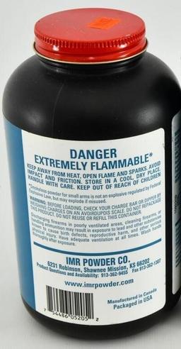 1 LB Bottle Of IMR 4064 Smokeless Gun Powder