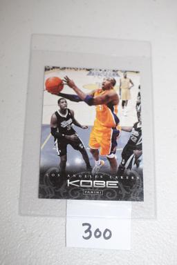 Kobe Bryant Los Angeles Lakers Card, #192, Panini