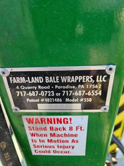 FarmLand 3pt round bale wrapper