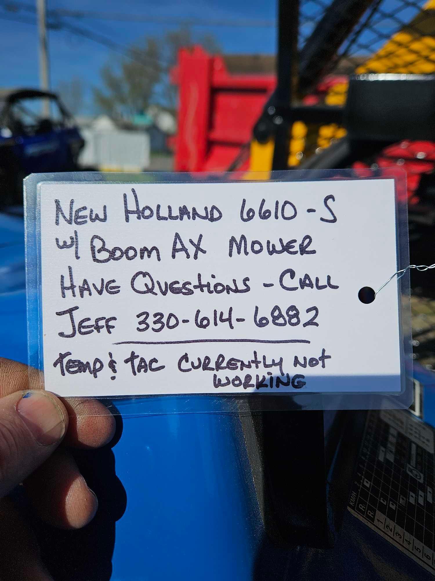 New Holland 6610-S diesel tractor