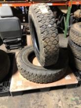 Tires; (2) 10R22.5 drives