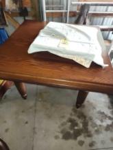 5 Legged Square Table W/ Pull out Leaves