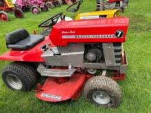 1971 Massey Ferguson 7 lawn tractor with deck