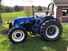 New Holland TN70A diesel 4X4 Tractor, 507 hours