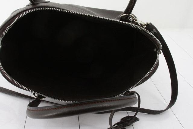 Hermes Black Togo Leather Bolide 35cm Shoulder Bag