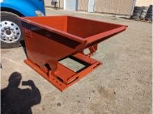 1.5 CY. Self Dumping Hopper With Fork Pockets