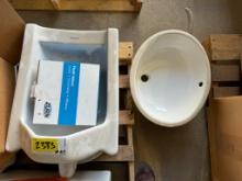 Sloan Urinal & Signature Series sink