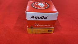 250rds Aguila 22 Super Extra 40gr Copper Plated