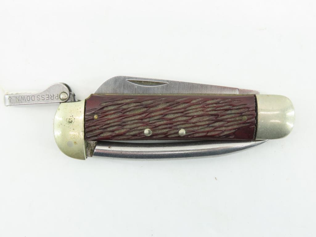 Schrade Model 735 Spiked Riggers Folding Knife
