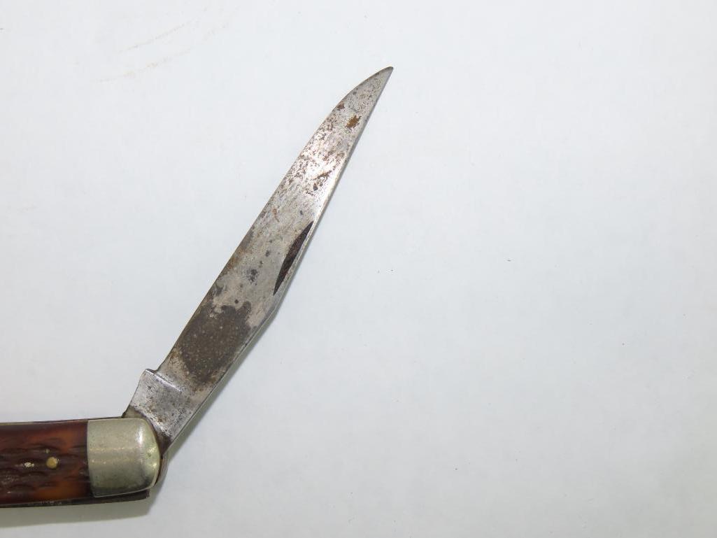 Schrade Model 767 Improved Muskrat 2- Blade Folding Knife