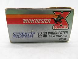 (50) 9x23 Winchester Hollow Point Cartridges