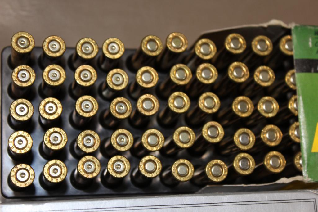 130 Rounds 22 Hornet Ammunition and 20 Pieces Fired Brass