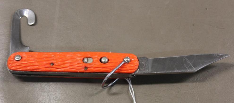 Schrade Walden MC1 Automatic Pilots Shroud Cuttler Knife