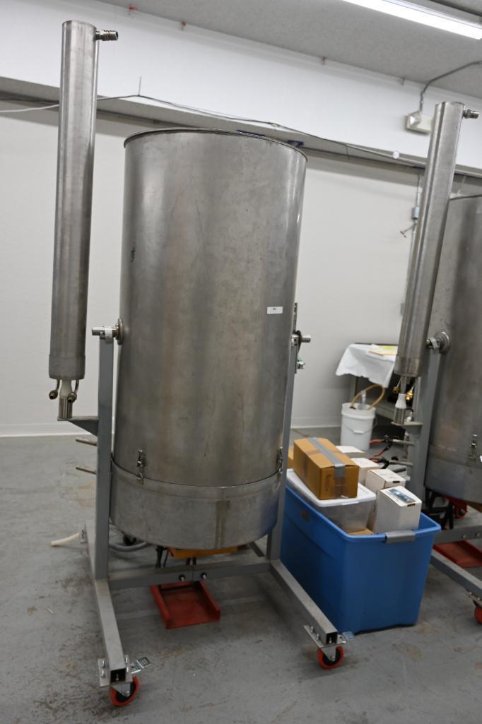 Two 100 Gallon EOSS Steam Distillers for Botanical Extraction!