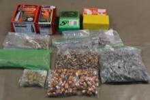 Large Selection of Bullets for Reloading