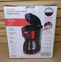 Black & Decker 12 Cup Programmable Coffee Maker